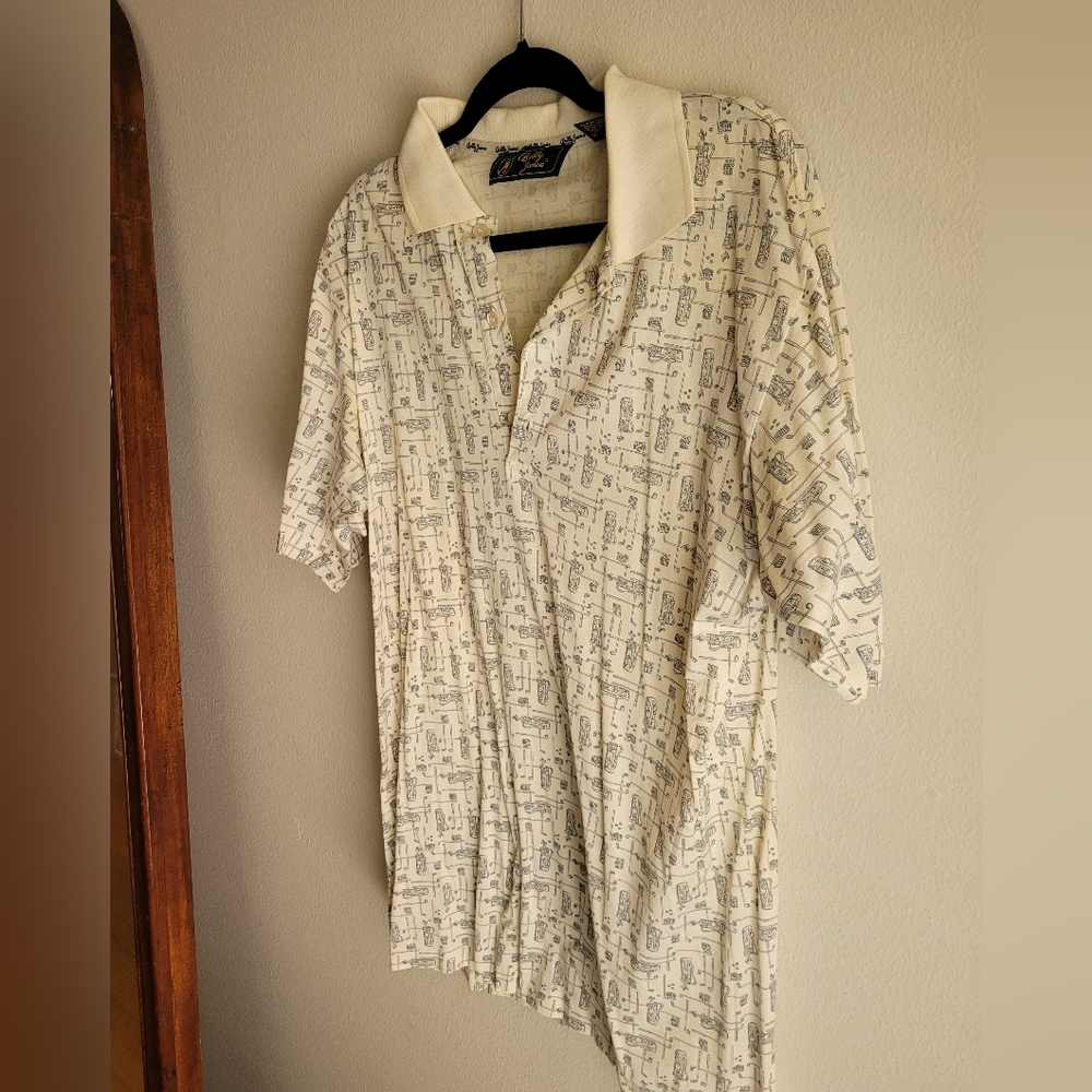Vintage Grandpa Golf Shirt Bobby Jones
